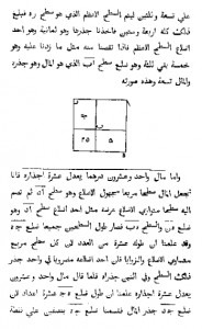 Salah satu halaman di Kitab Al-Khawarizmi.