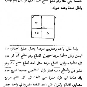 Salah satu halaman di Kitab Al-Khawarizmi.